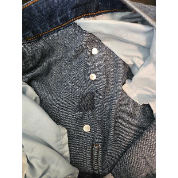 Hayden Los Angeles Athropologie Angle Button Fly Raw Hem Women's Skirt L - Picture 3 of 6